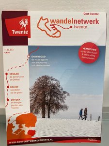 Wandelnetwerkkaart Oost Twente 