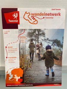 Wandelnetwerkkaart Zuid Twente 